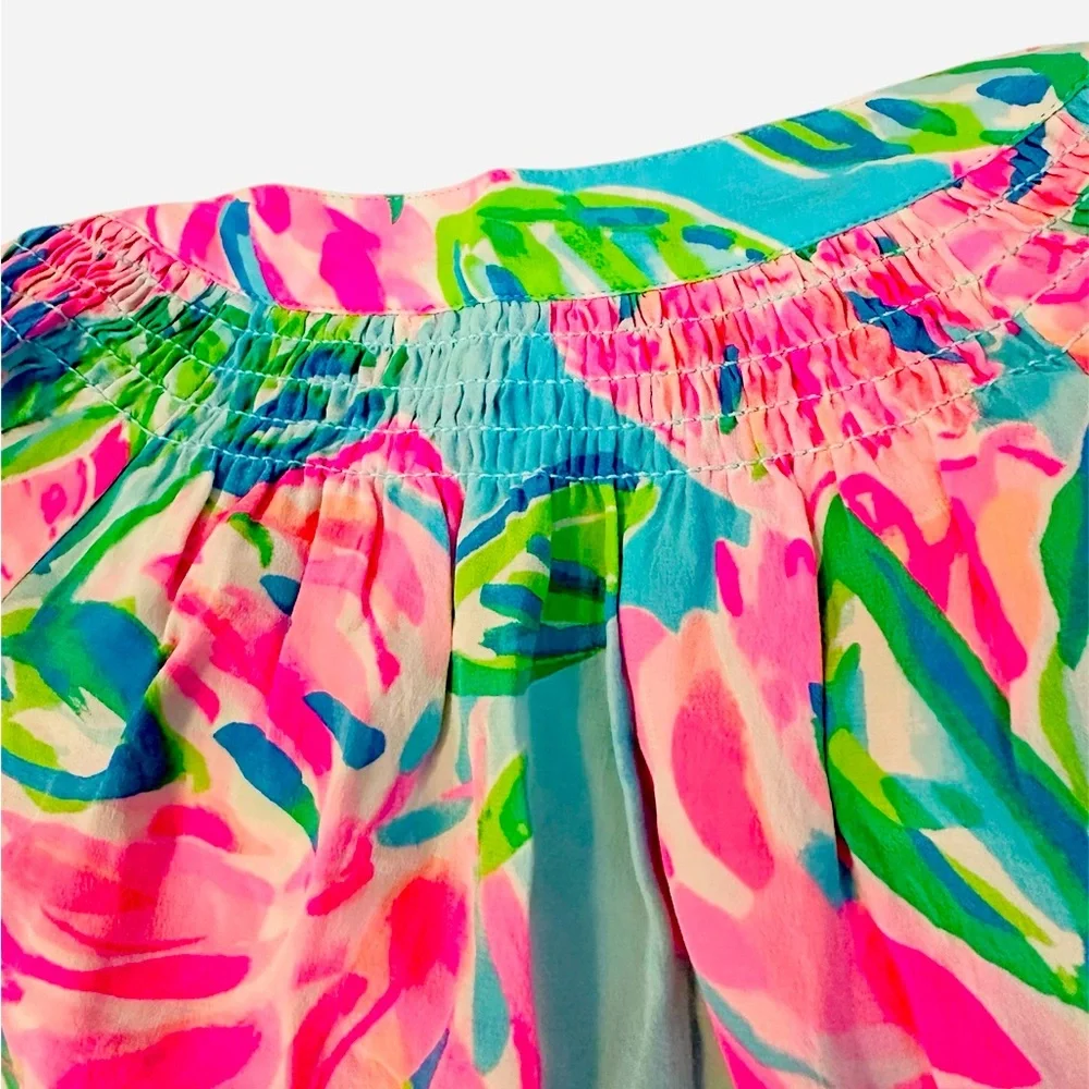 Lily Pulitzer lightweight, XXS, long sleeve shirt, colorful and very-summerish! - Picture 9 of 10